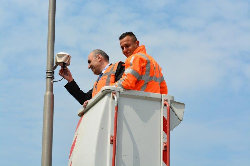 Digitale neus geplaatst op Pontplein