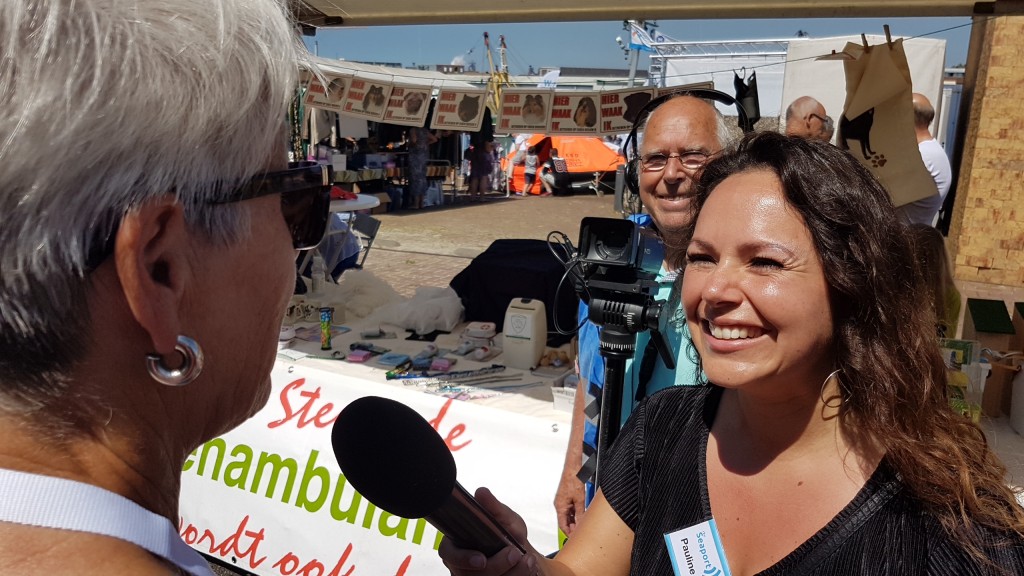 Zendtijd te koop op jaarmarkt Santpoort