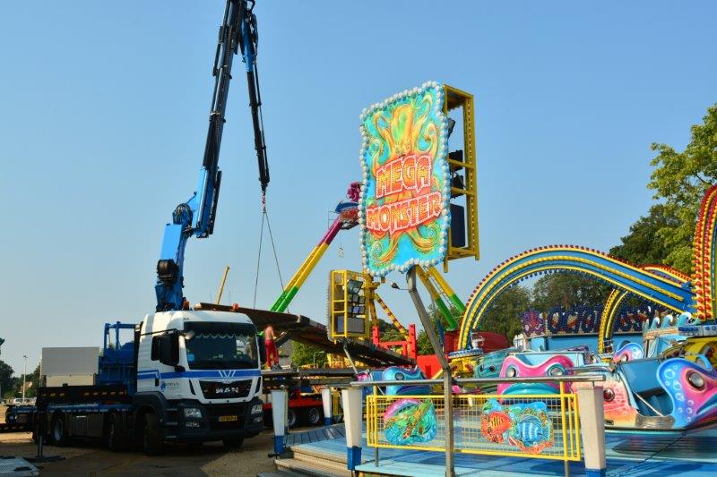 Voorbereidingen Dorpsfeest Santpoort 2018