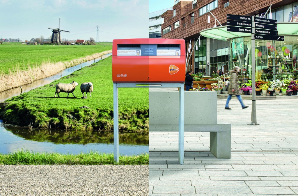 Minder brievenbussen van PostNL in Velsen