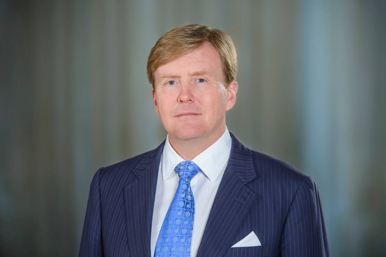 Koning bij viering ‘100 jaar Staal in de IJmond’