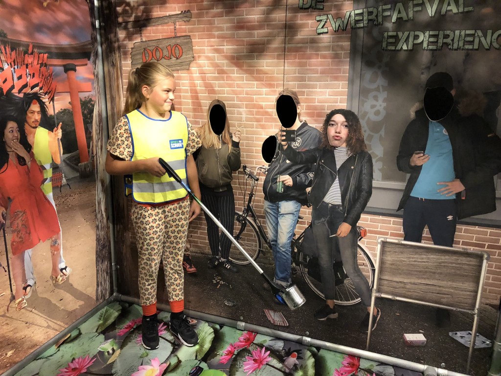 Afval in het Pieter Vermeulen Museum