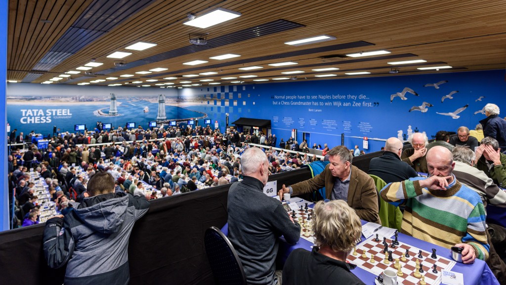 Inschrijving amateurs Tata Steel Chess