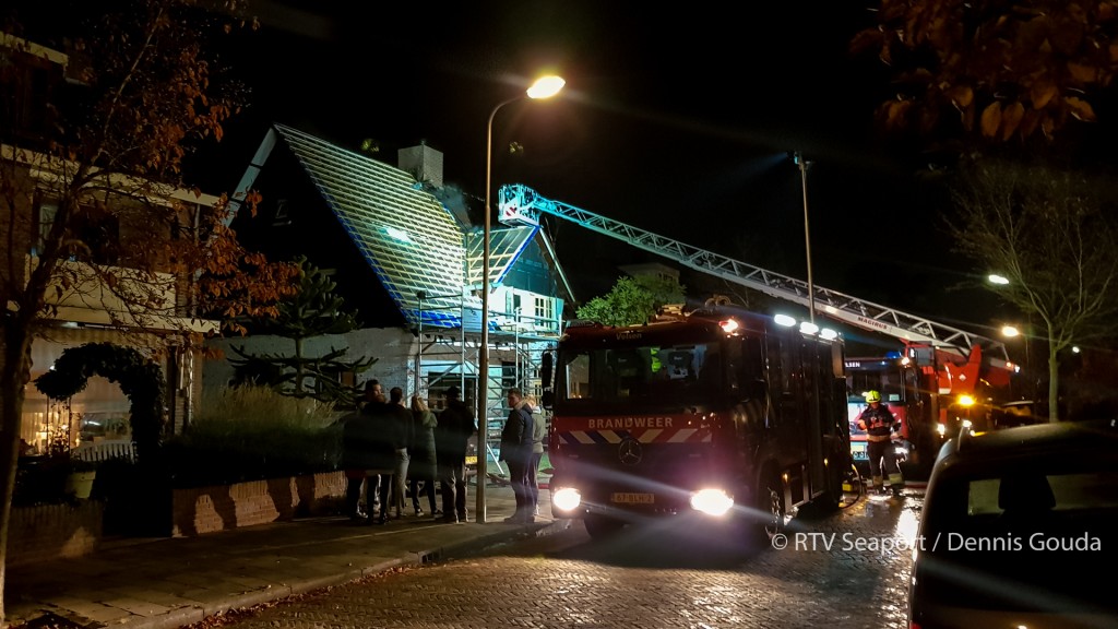 Woningbrand aan de Lijsterlaan