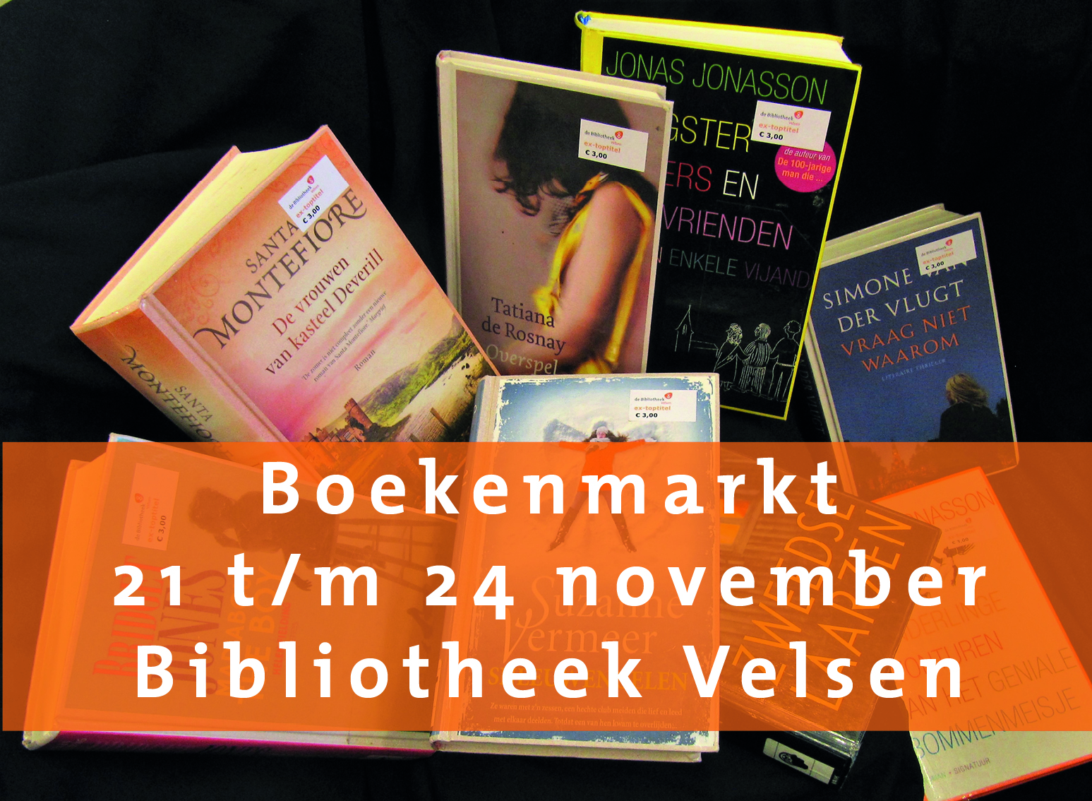 Boekenmarkt Bibliotheek Velsen