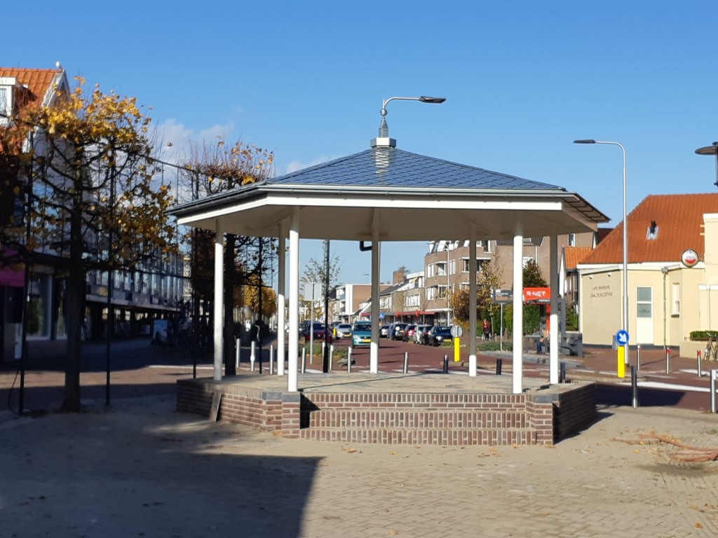 Muziektent Santpoort-Noord overgedragen aan gemeente