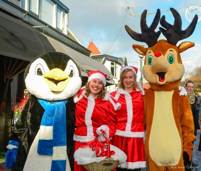 Kerstmarkt & Kerstloop in Santpoort-Noord