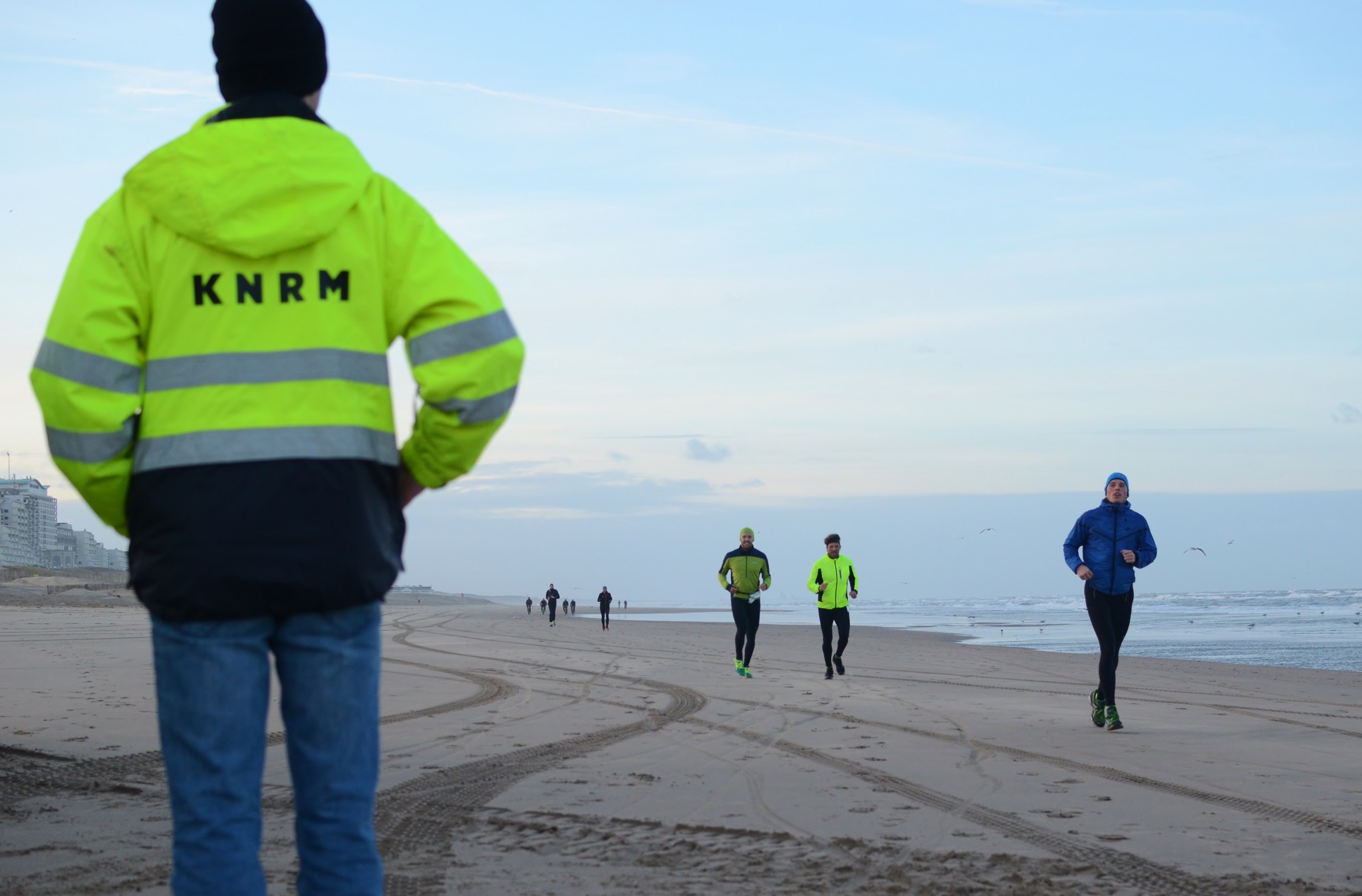 Rennen en fietsen voor de KNRM