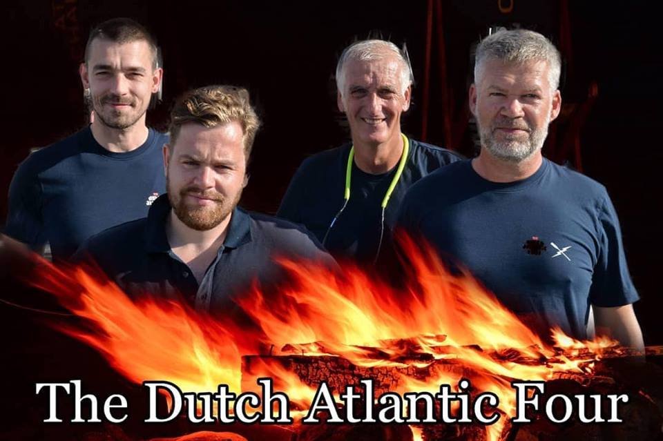 Viertal wint Atlantische roeiwedstrijd
