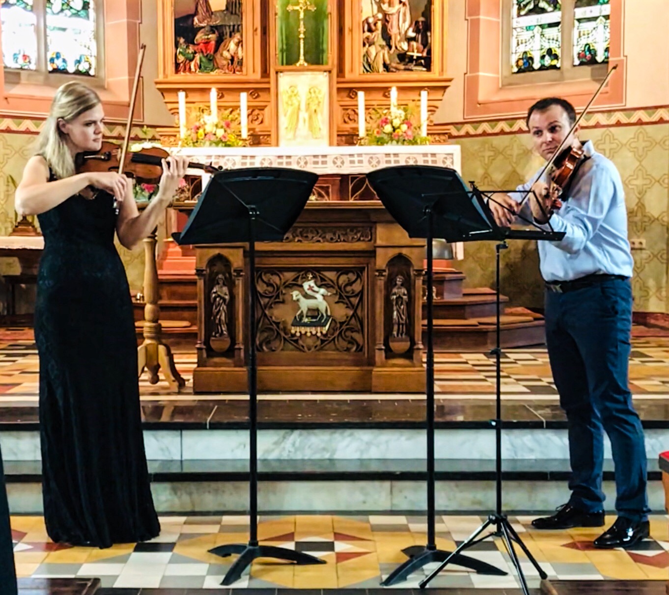 Duo Fantastique in ’t Mosterdzaadje