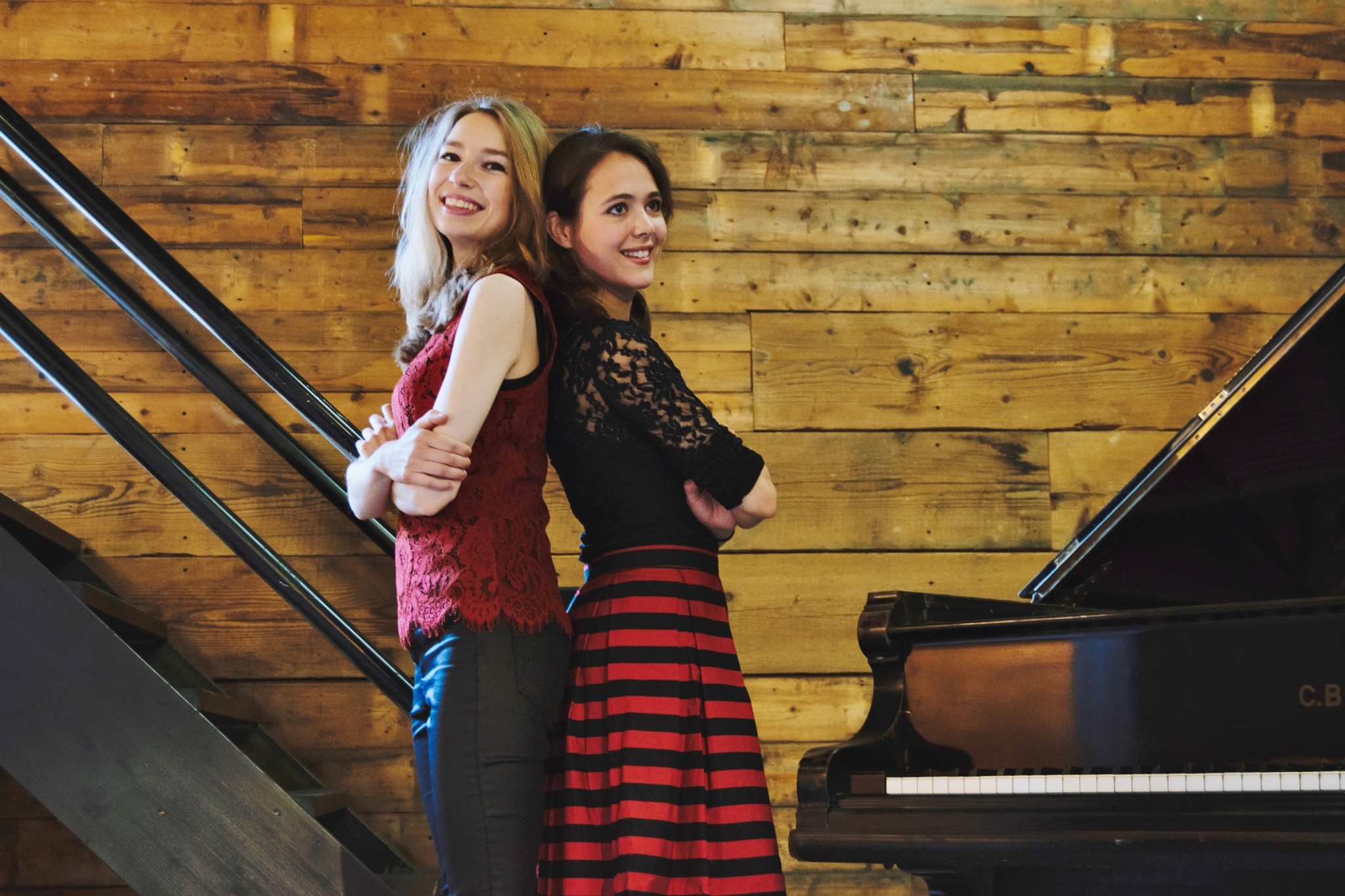 Pianoduo Beth & Flo in ’t Mosterdzaadje