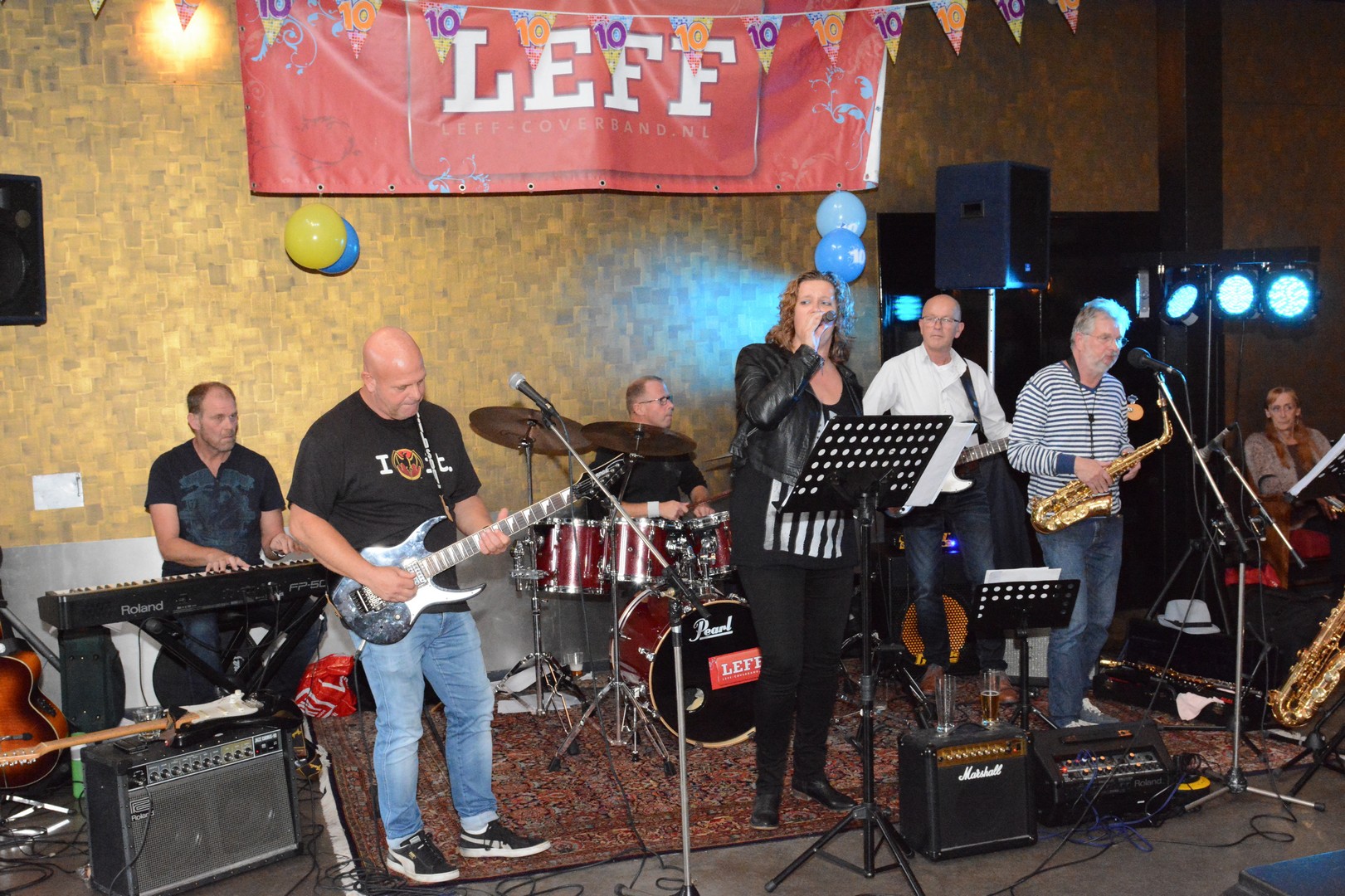 12,5 jarig bestaan Coverband LEFF