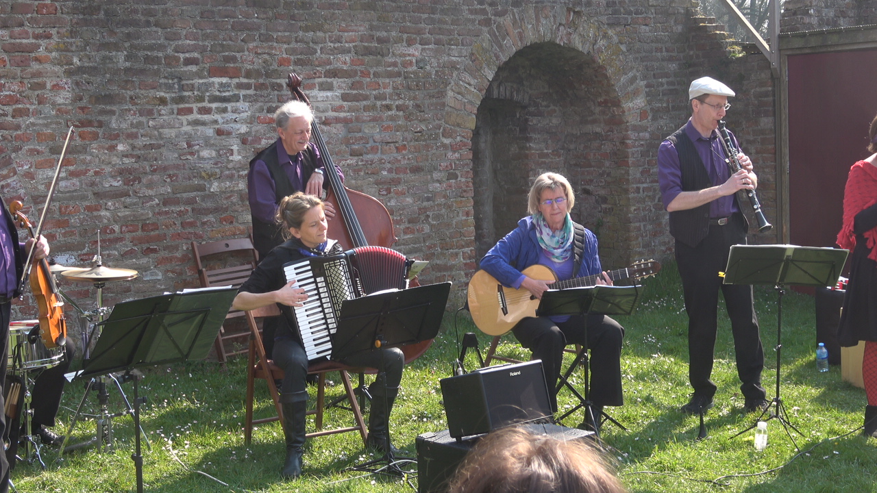 Concert van de Klezmerband Nigun op Brederode