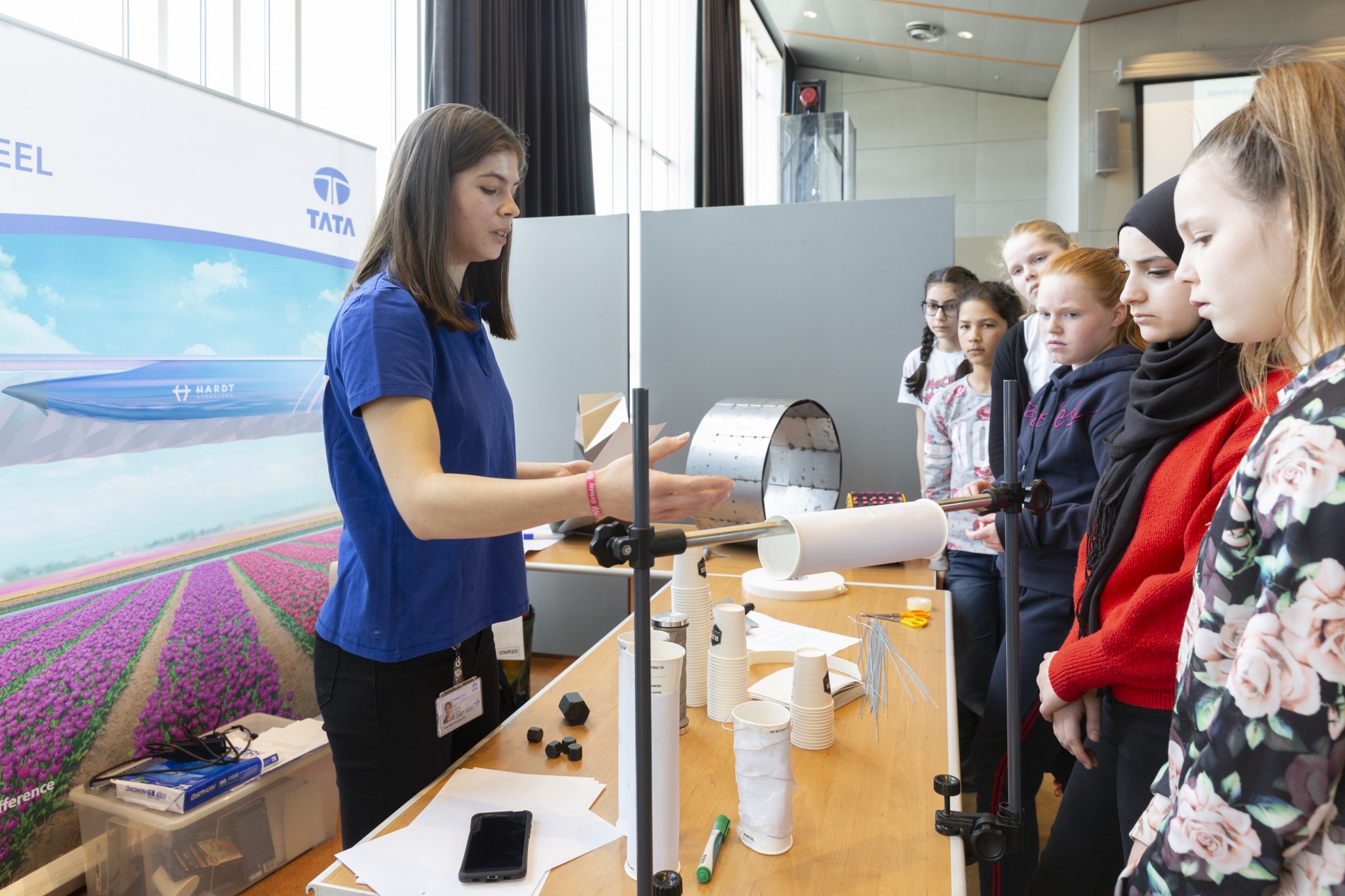 Girls’ Day bij Tata Steel