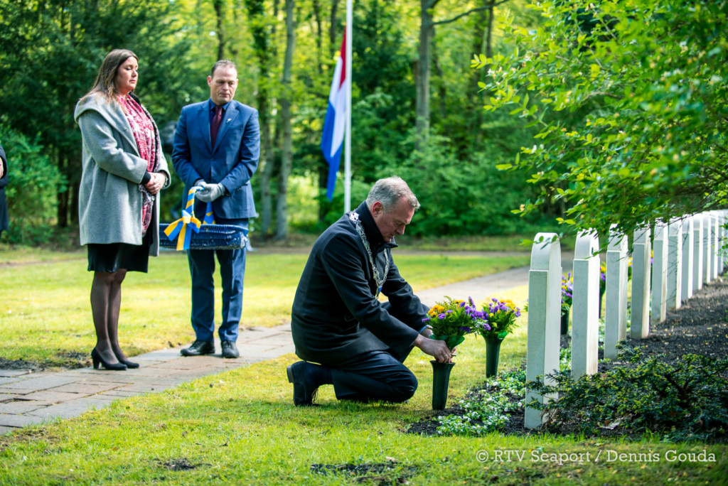 Herdenken in Velsen