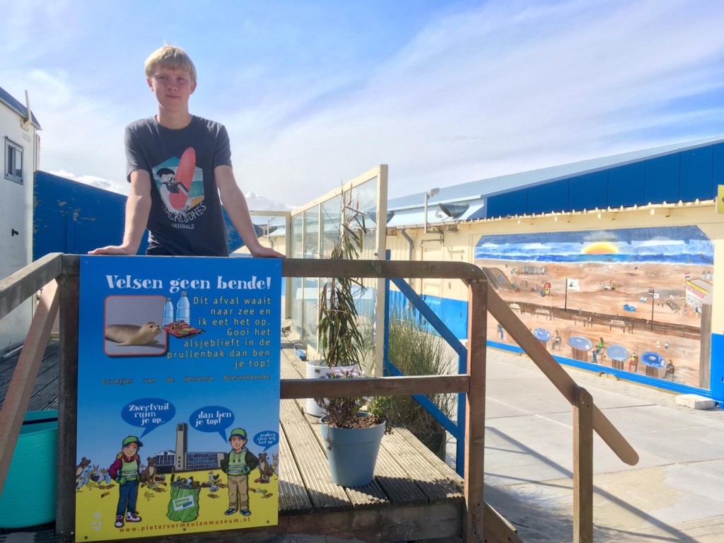 ‘Geen Bende Bord’ bij de strandopgang