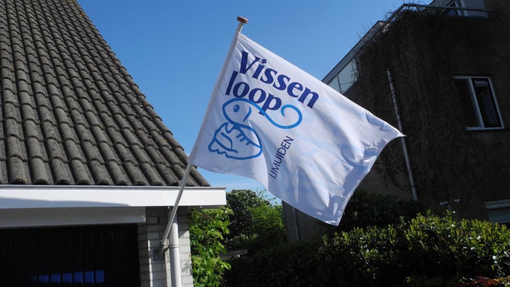 Lopen voor het KWF tijdens de Vissenloop
