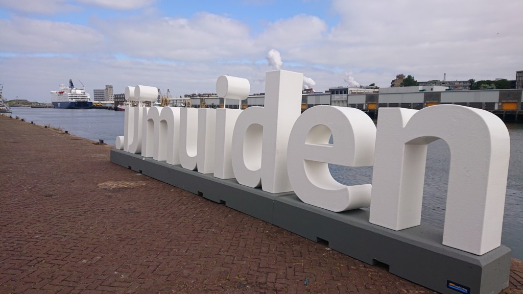 Letters aangekomen in IJmuiden