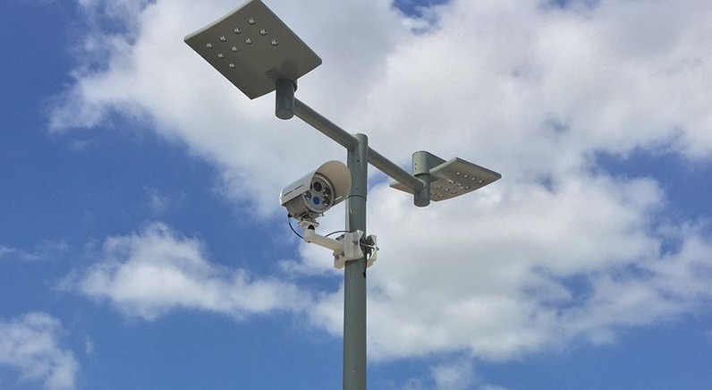 Camera’s geplaatst voor scannen kentekens