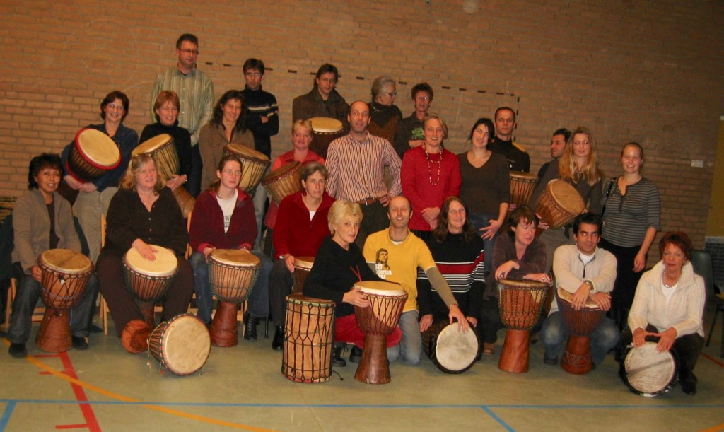 West-Afrikaanse muziek bij Dorpsfeest