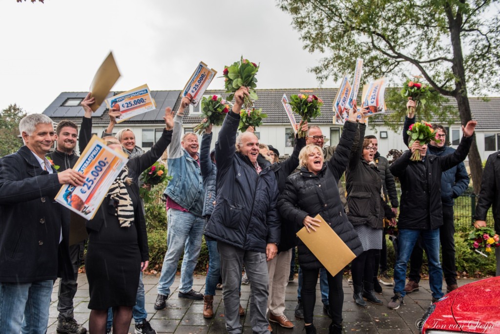 Prijs Postcode Loterij in Velserbroek