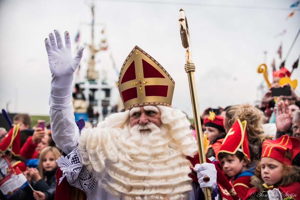 Sinterklaas aangekomen in IJmuiden