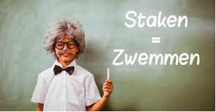 Leraren staken = zwembad open