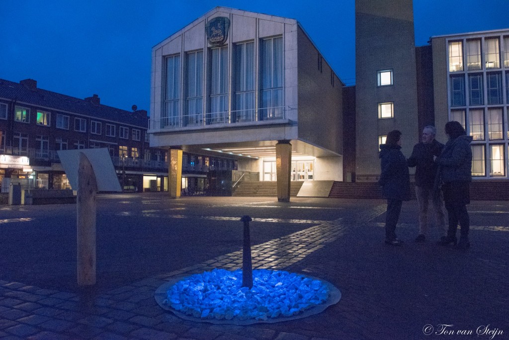 Onthulling Holocaustmonument op Plein 1945