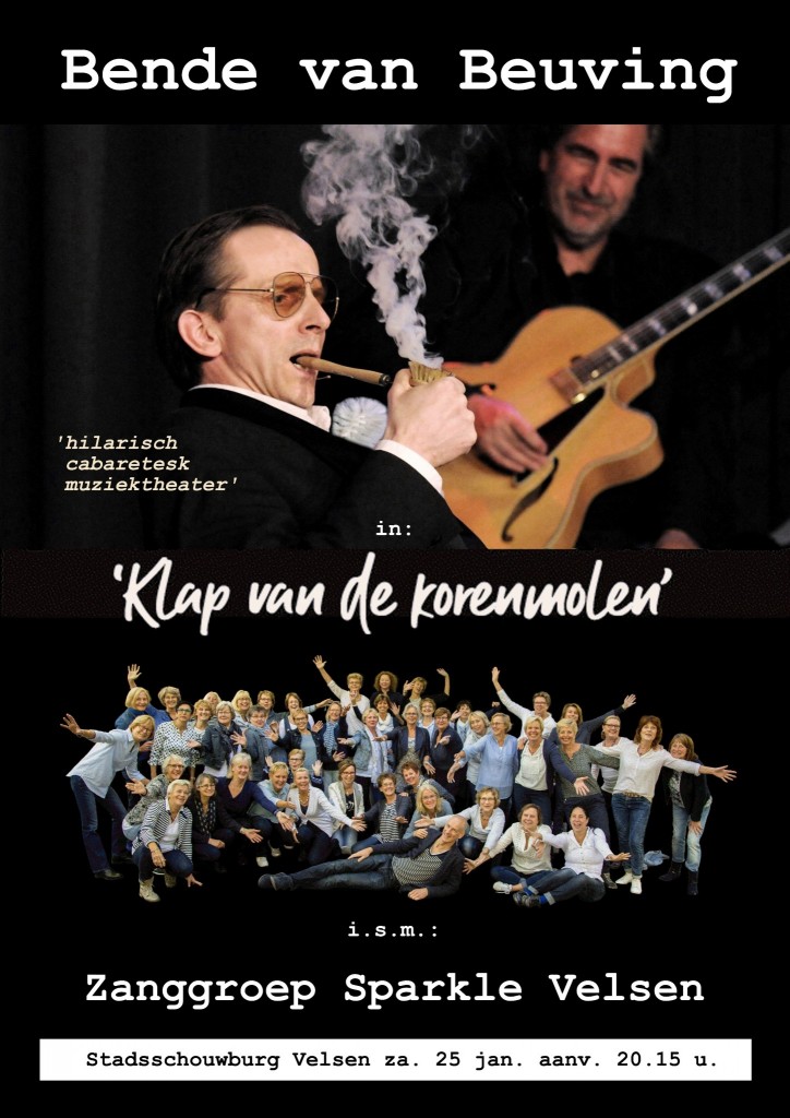 Sparkle met professioneel cabaret in Stadsschouwburg