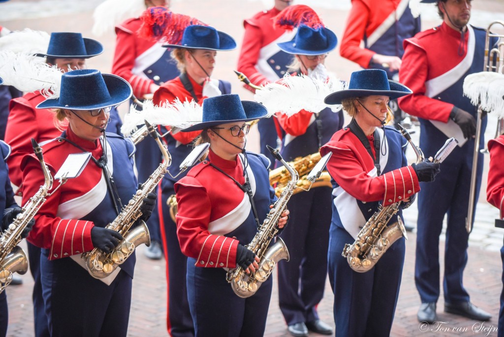 Nieuwjaarsconcert showband IJH in beeld