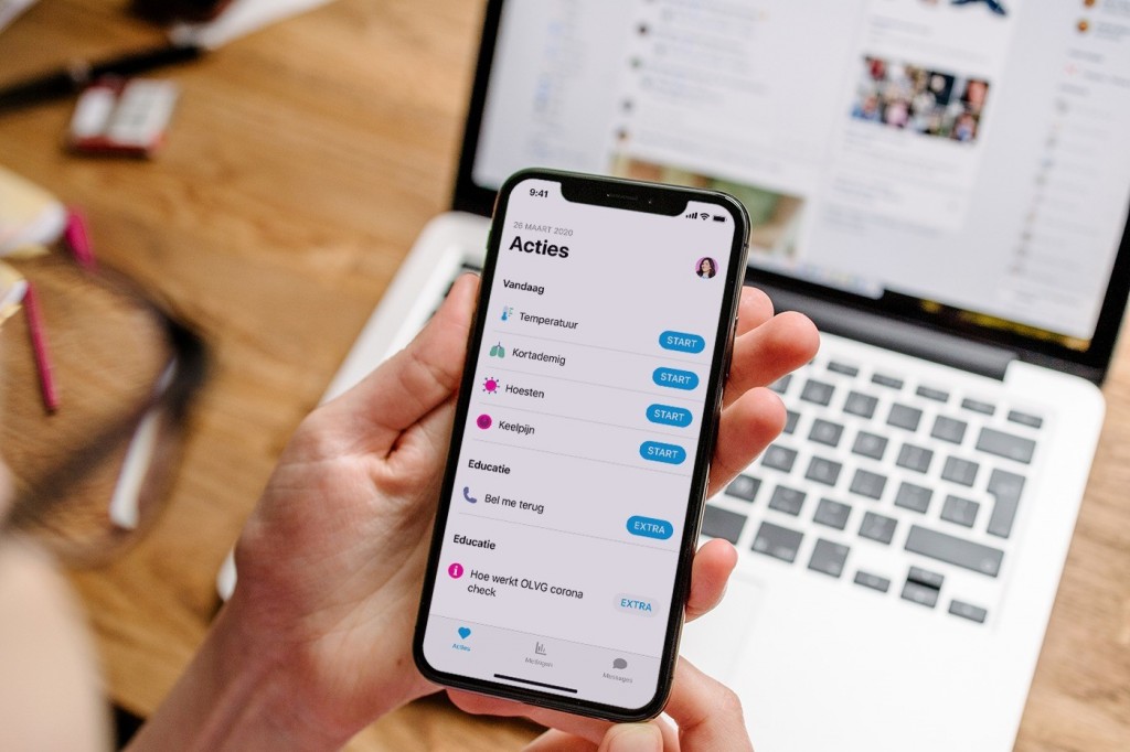 Corona-check app voor de gemeente Velsen