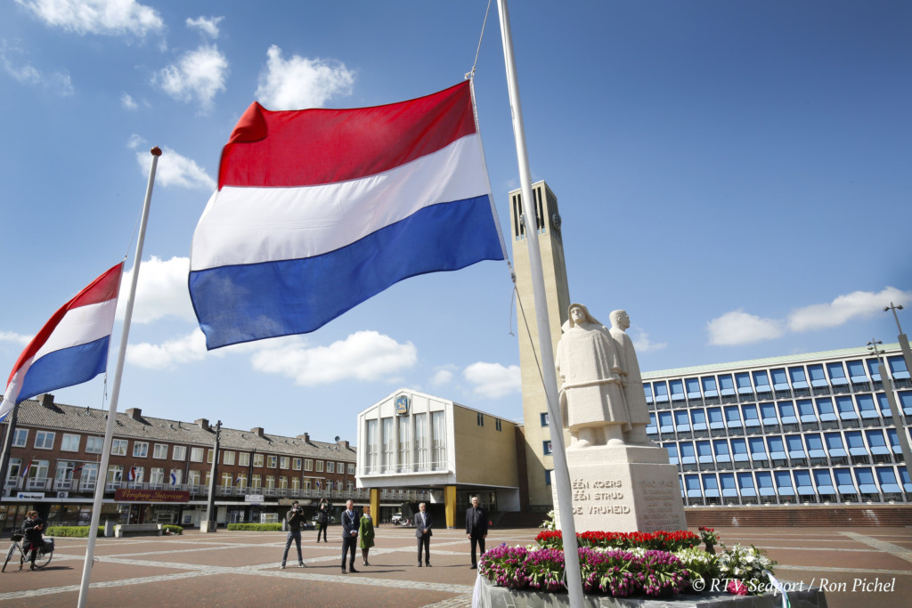 Dodenherdenking in Velsen