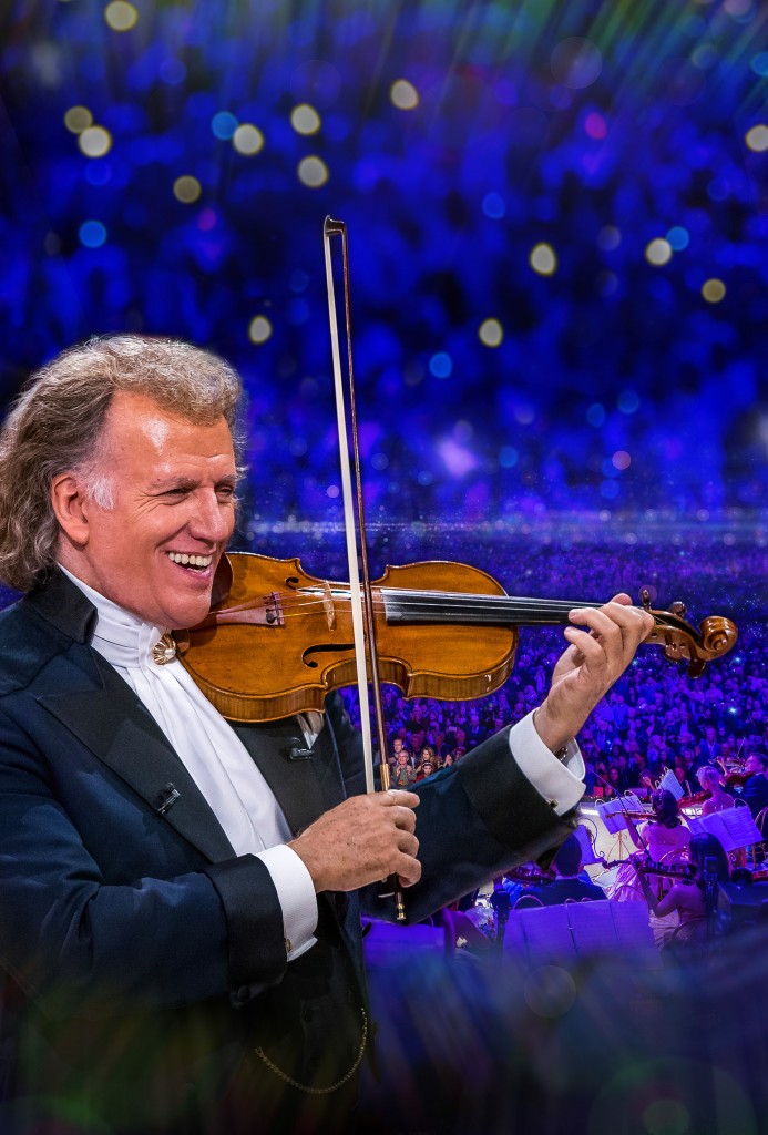 André Rieu & André van Duin op witte doek