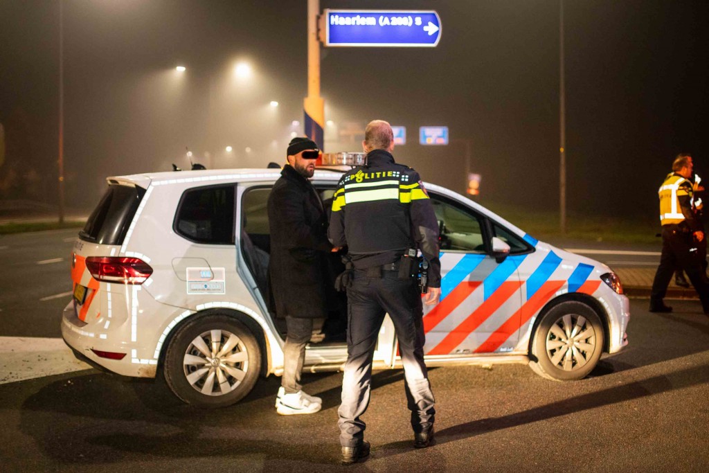 Automobilist aangehouden na eenzijdig ongeluk
