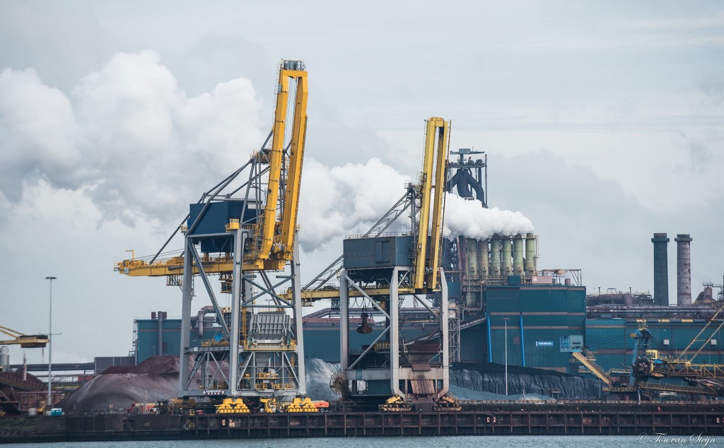 Mislukte test nieuwe loskraan TATA Steel