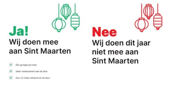 Sint Maarten mag in Velsen doorgaan