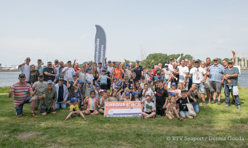 Visdag Strandprutsers succes: Ruim €20.000,- opgehaald voor KiKa
