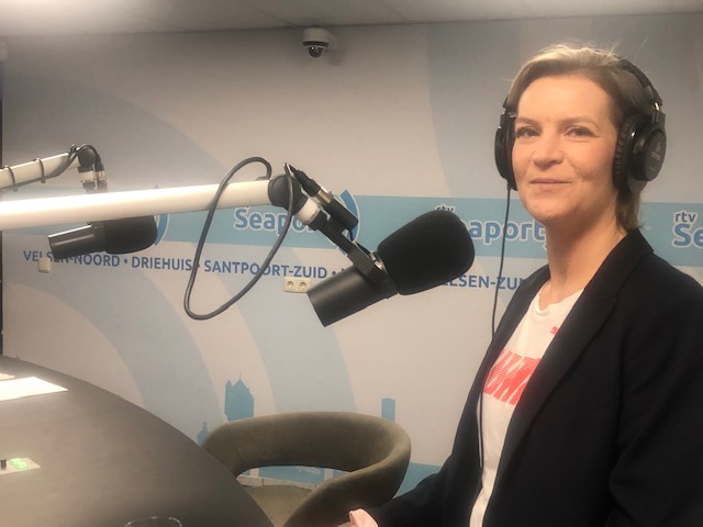 Tessa de Wit is helemaal weg van de Halkade