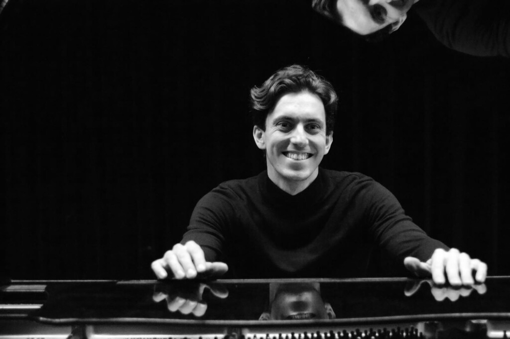 Pianist Hugo Mathis in ’t Mosterdzaadje