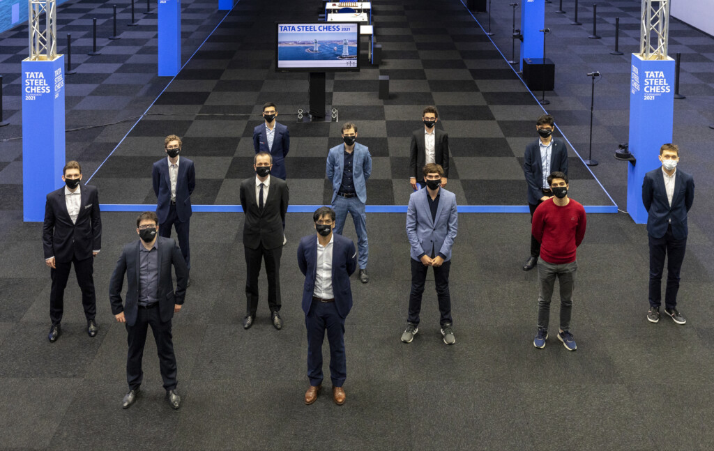Tata Steel Chess Tournament start in coronaproof vorm