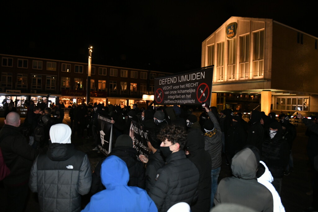 Demonstratie Defend IJmuiden vroegtijdig beëindigd