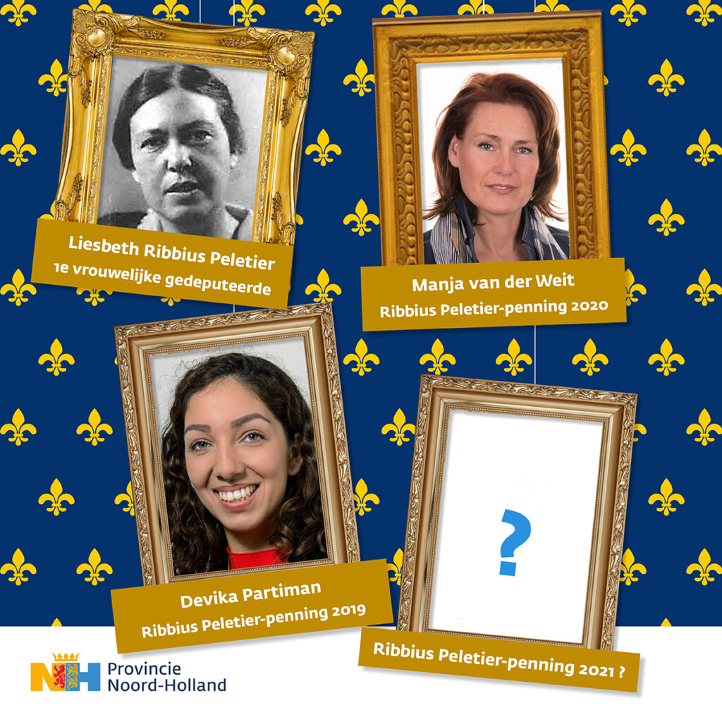 Onderscheiding voor vrouwen in de Noord-Hollandse politiek