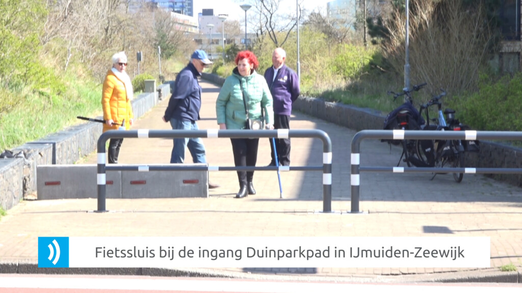 VIDEO – Duinpark Zeewijk voorzien van een fietssluis