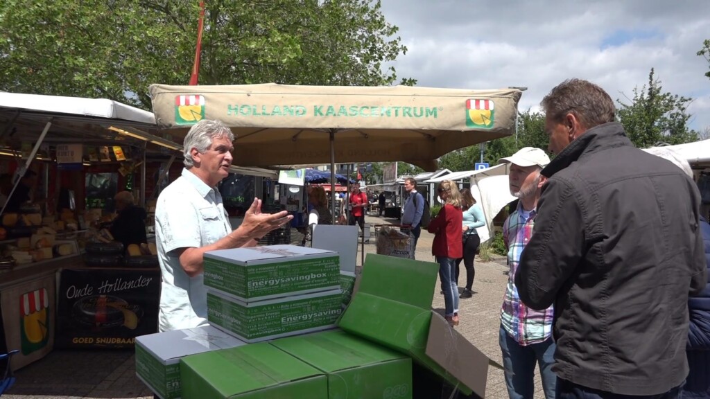 Gratis energieadvies op de weekmarkt in Velserbroek