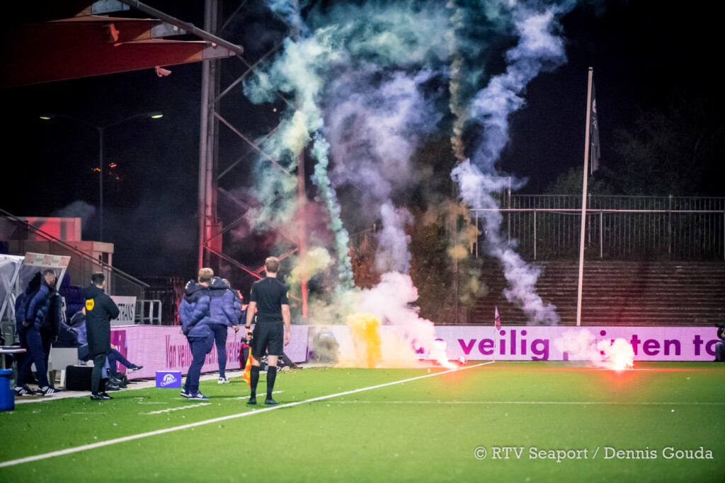 Vuurwerk ontregelt Telstar