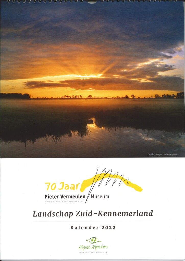 Jarige Pieter Vermeulen Museum brengt speciale kalender uit