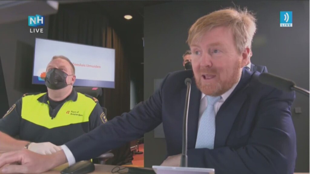 Zeesluis IJmuiden geopend door Koning Willem-Alexander