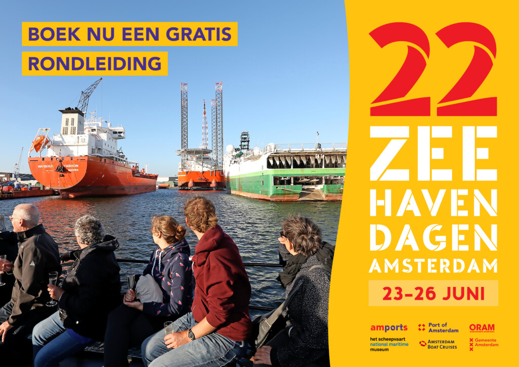 Kijkje in de haven tijdens nieuw evenement Amsterdamse Zeehavendagen