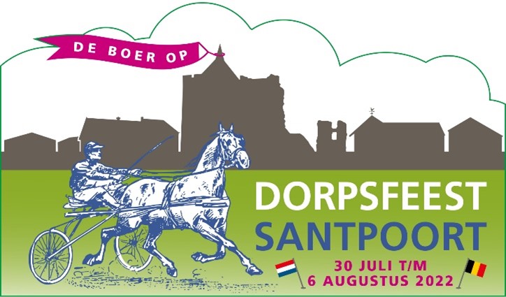 De Boer op tijdens Dorpsfeest Santpoort