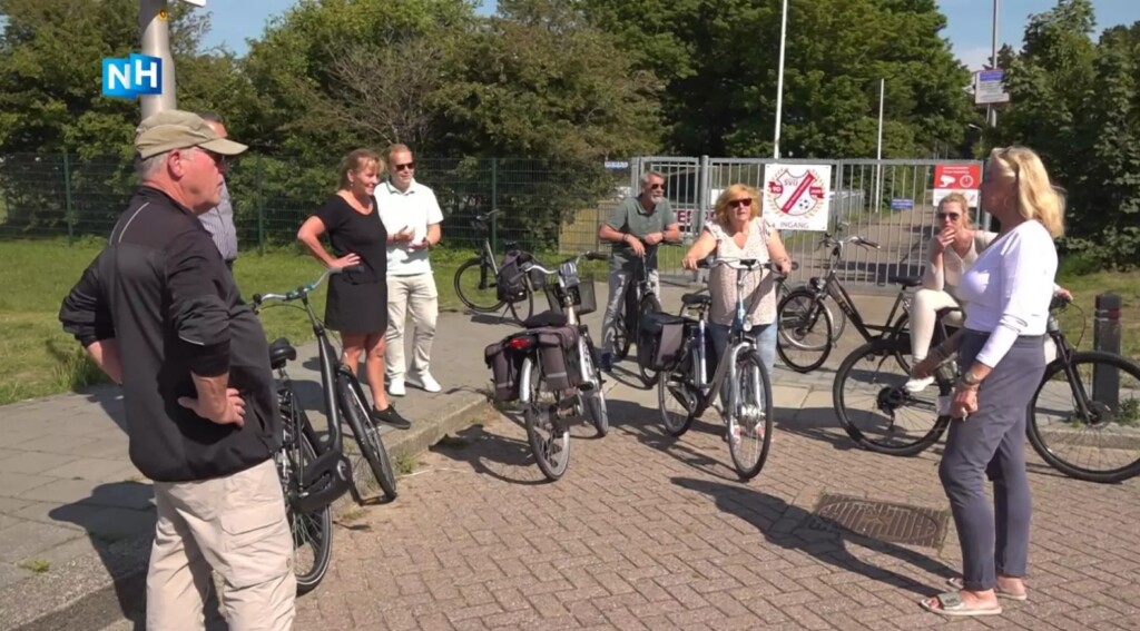 Fietstocht met gemeenteraad in Zee- en Duinwijk